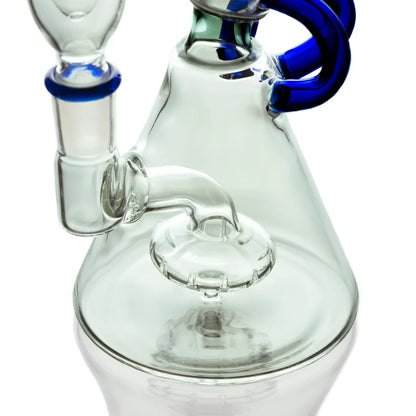 HEMPER Cyberpunk Bong | 8" Glass Water Pipe | Futuristic Neon Design - We The People 