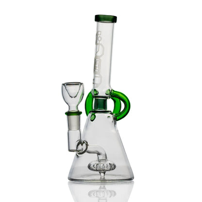HEMPER Cyberpunk Bong | 8" Glass Water Pipe | Futuristic Neon Design - We The People 