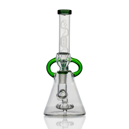 HEMPER Cyberpunk Bong | 8" Glass Water Pipe | Futuristic Neon Design - We The People 