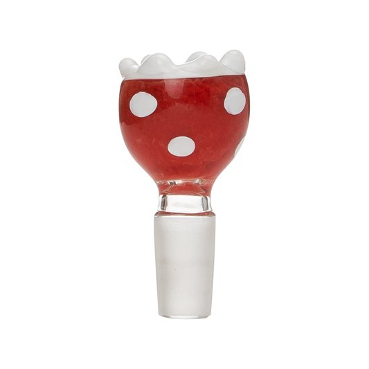 Flower Chomper Glass Bowl | 14mm Male Joint