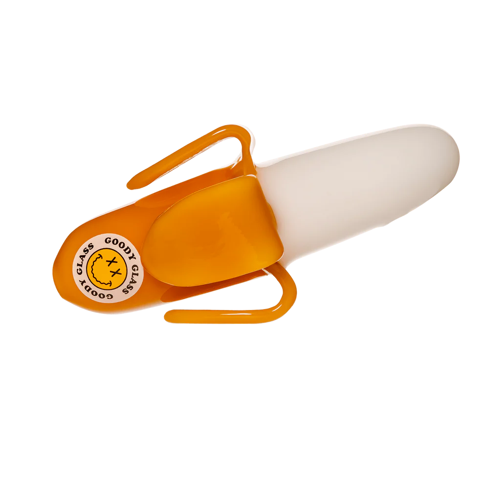 Goody Glass Bananza Hand Pipe | Glass Pipe with Banana Design