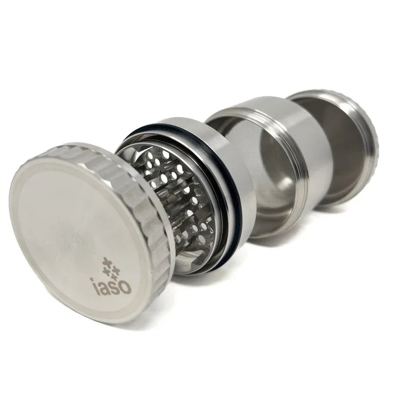 IASO Goods 4-Piece Stainless Steel Herb Grinder | 2.5" - We The People 