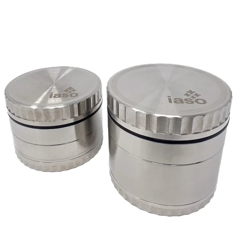 IASO Goods 4-Piece Stainless Steel Herb Grinder | 2.5" - We The People 