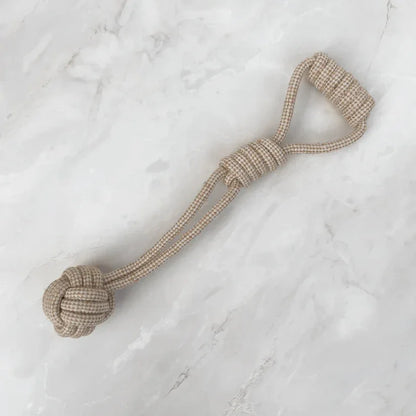 Natural Hemp Rope Dog Toys by Furry Tails Set - We The People 