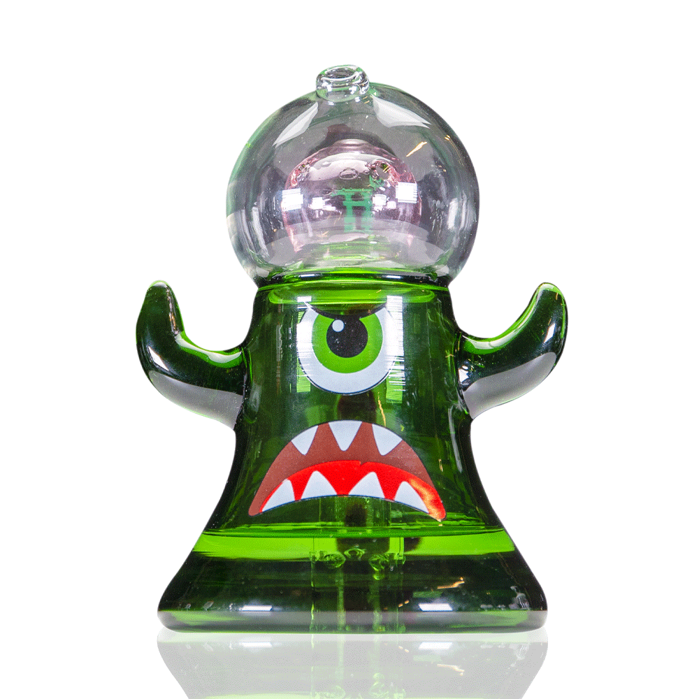 Dankzilla XL Bong | Large Glass Water Pipe with Monster Design