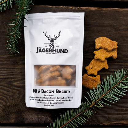 Jagerhund Peanut Butter & Bacon Biscuits
