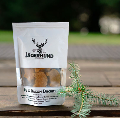 Jagerhund Peanut Butter & Bacon Biscuits