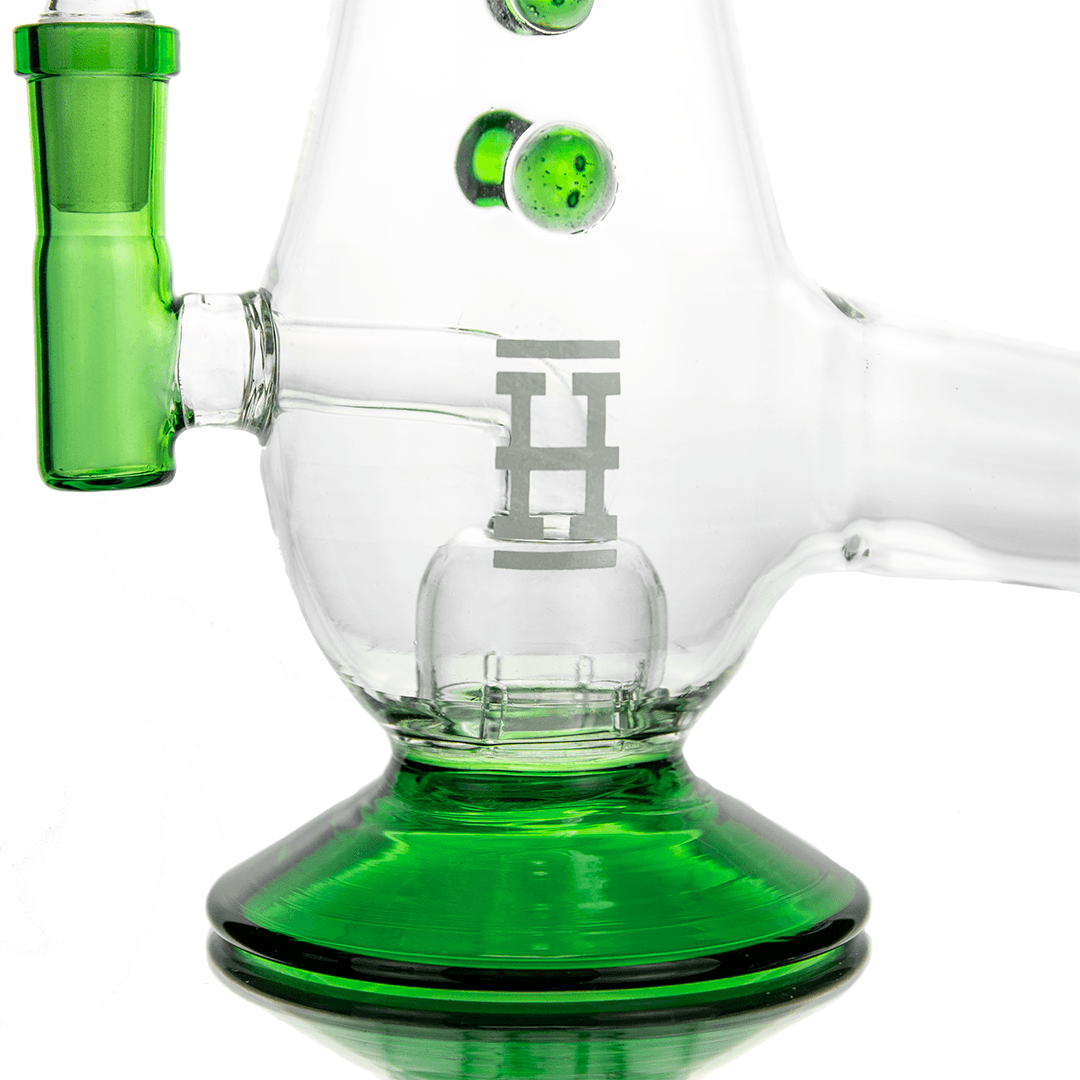 HEMPER Phaser Bong | 9" Glass Water Pipe with Ray Gun Design