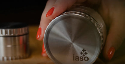 IASO Goods 4-Piece Stainless Steel Herb Grinder | 2.5" - We The People 