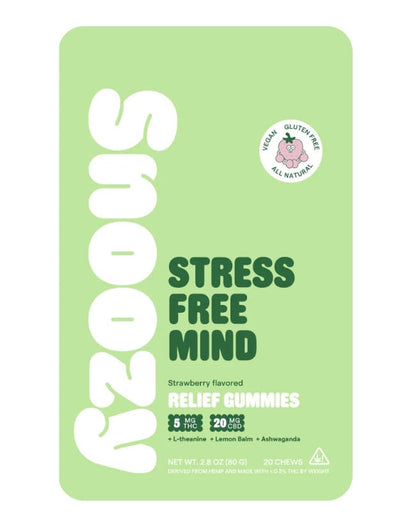 Snoozy Stress-Free Calm Gummies - Natural Relaxation & Sleep Support