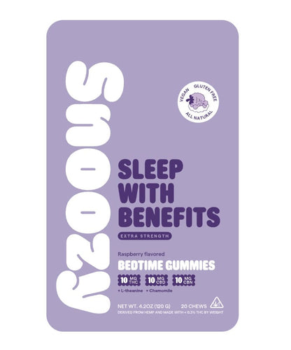 Snoozy Sleep with Benefits | Extra Strength Sleep Gummies