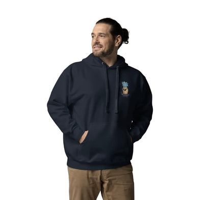 DORSAL Pineapple Hoodie | Premium Cotton Streetwear | Pouch Pocket Pullover