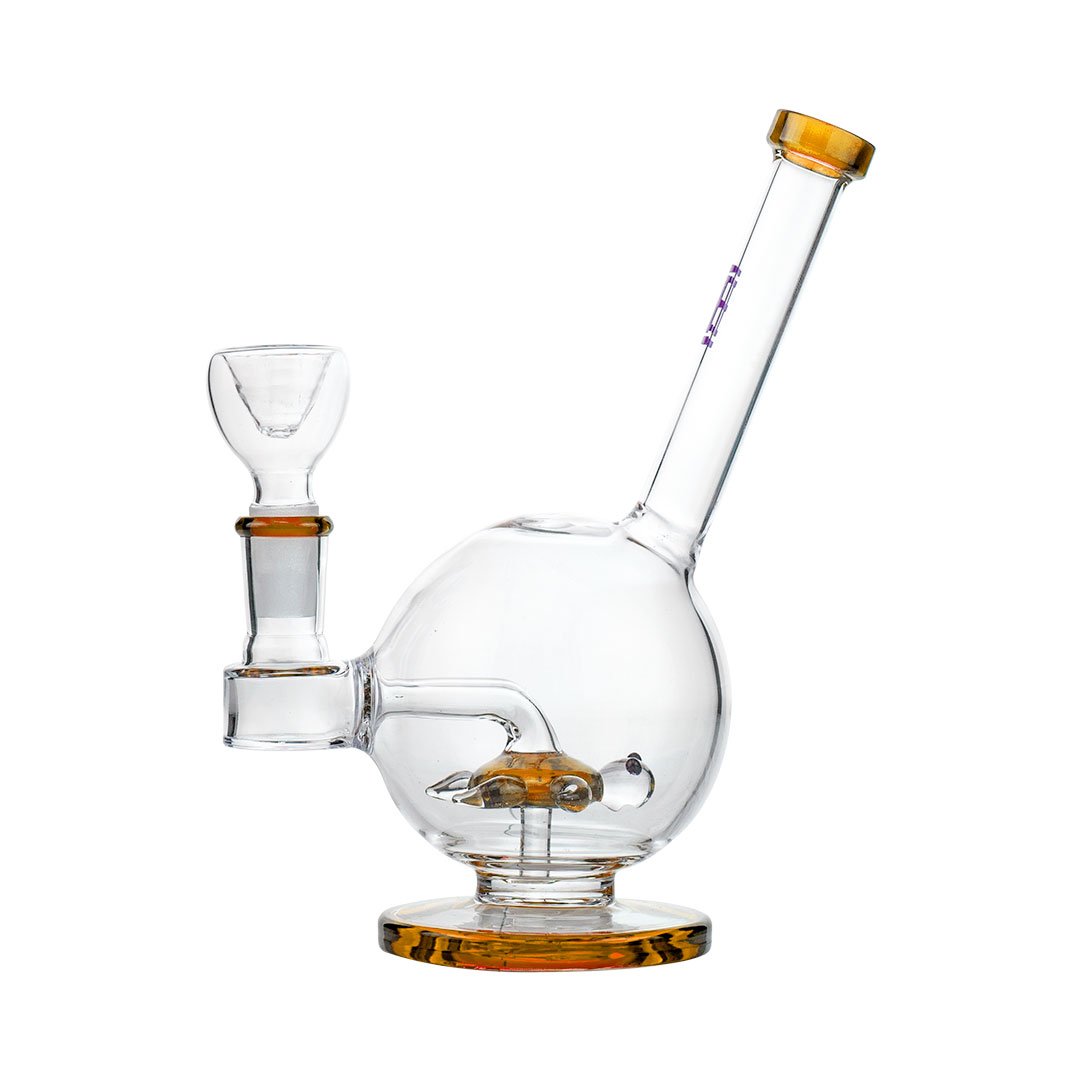 HEMPER Sea Turtle Bong | 7" Glass Water Pipe with Ocean Design