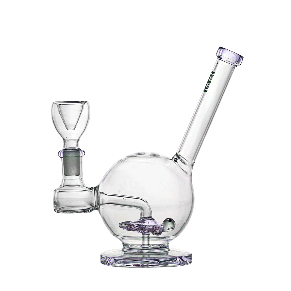 HEMPER Sea Turtle Bong | 7" Glass Water Pipe with Ocean Design