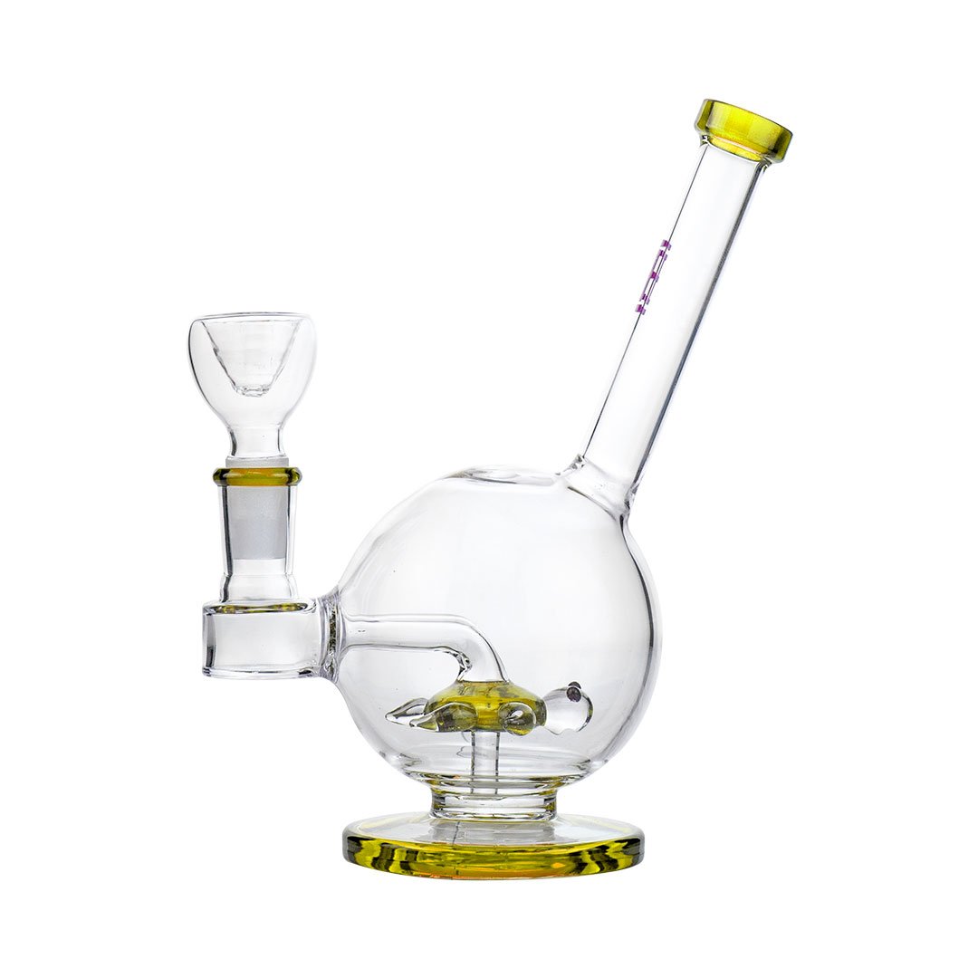 HEMPER Sea Turtle Bong | 7" Glass Water Pipe with Ocean Design
