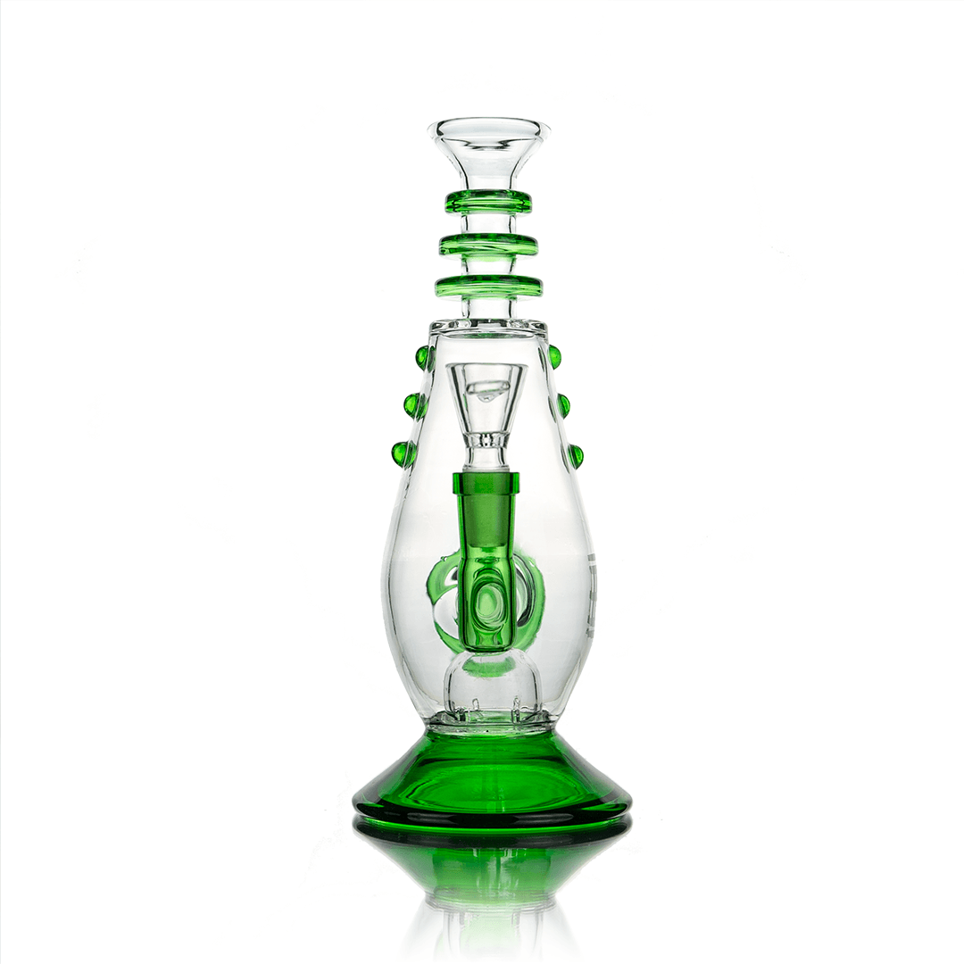 HEMPER Phaser Bong | 9" Glass Water Pipe with Ray Gun Design