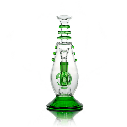 HEMPER Phaser Bong | 9" Glass Water Pipe with Ray Gun Design