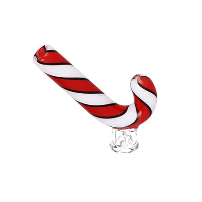 Puffco Pivot Candy Cane Glass Mouthpiece | Festive Borosilicate Attachment - We The People 