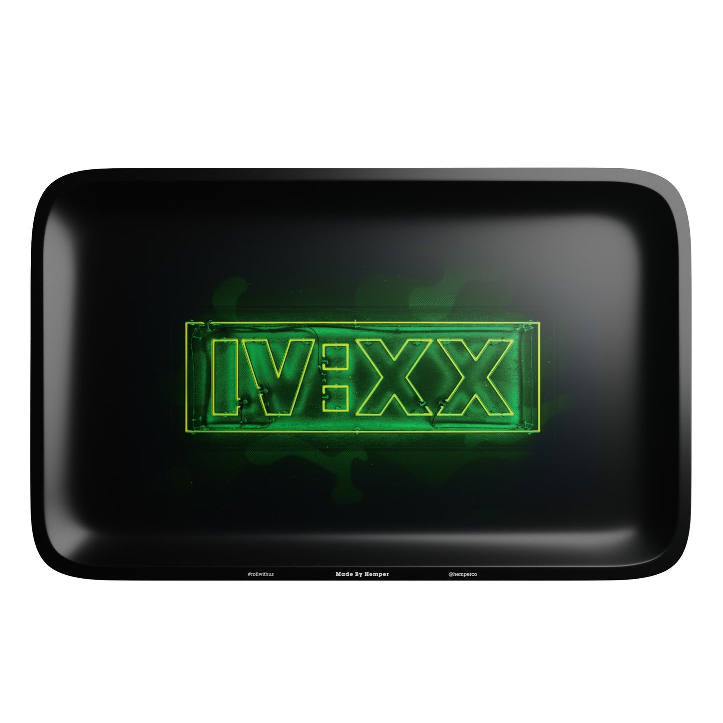 HEMPER IVXX Neon Rolling Tray | Vibrant Neon Design