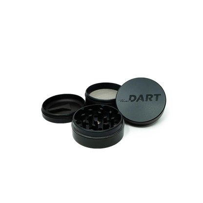 Dart Premium 4-Piece Herb Grinder | Precision-Engineered Aluminum Grinder - We The People 