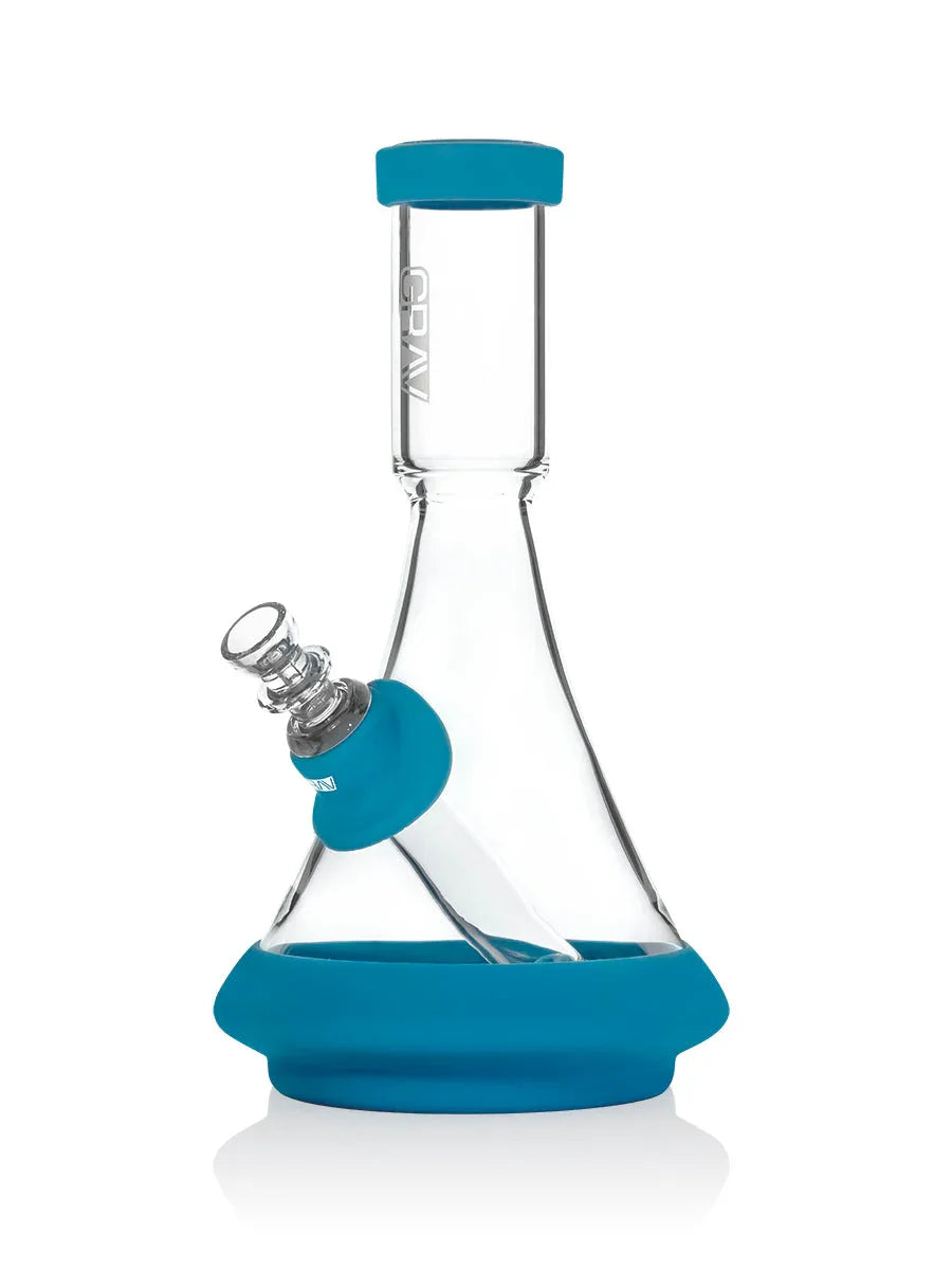 GRAV Deco Beaker Bong with Silicone | Art Deco Design | Modular & Durable - We The People 