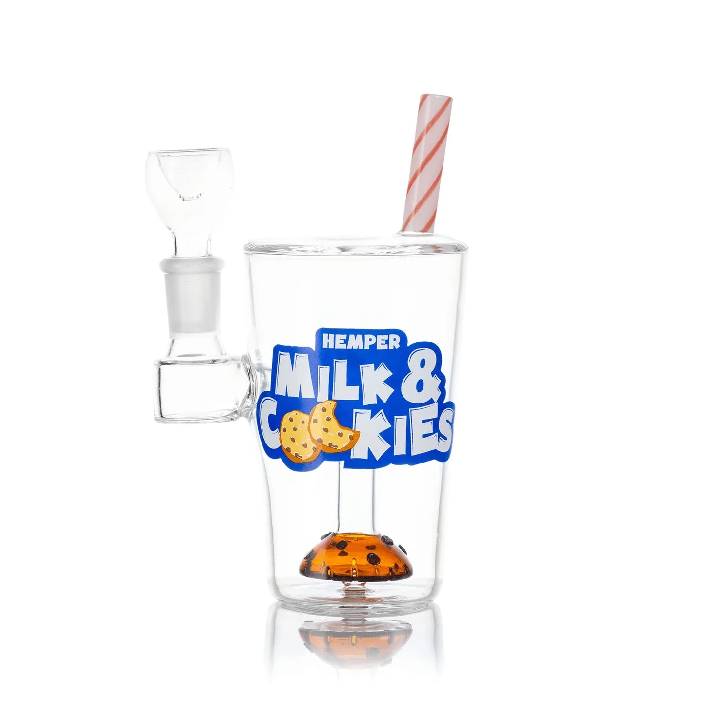 HEMPER Milk and Cookies Bong | 6" Glass Water Pipe | Dessert Design - We The People 