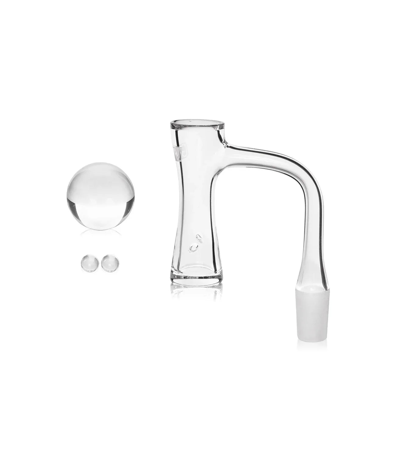 GRAV 14mm 90° Quartz Hourglass Banger Set - Complete Dab Kit - We The People 