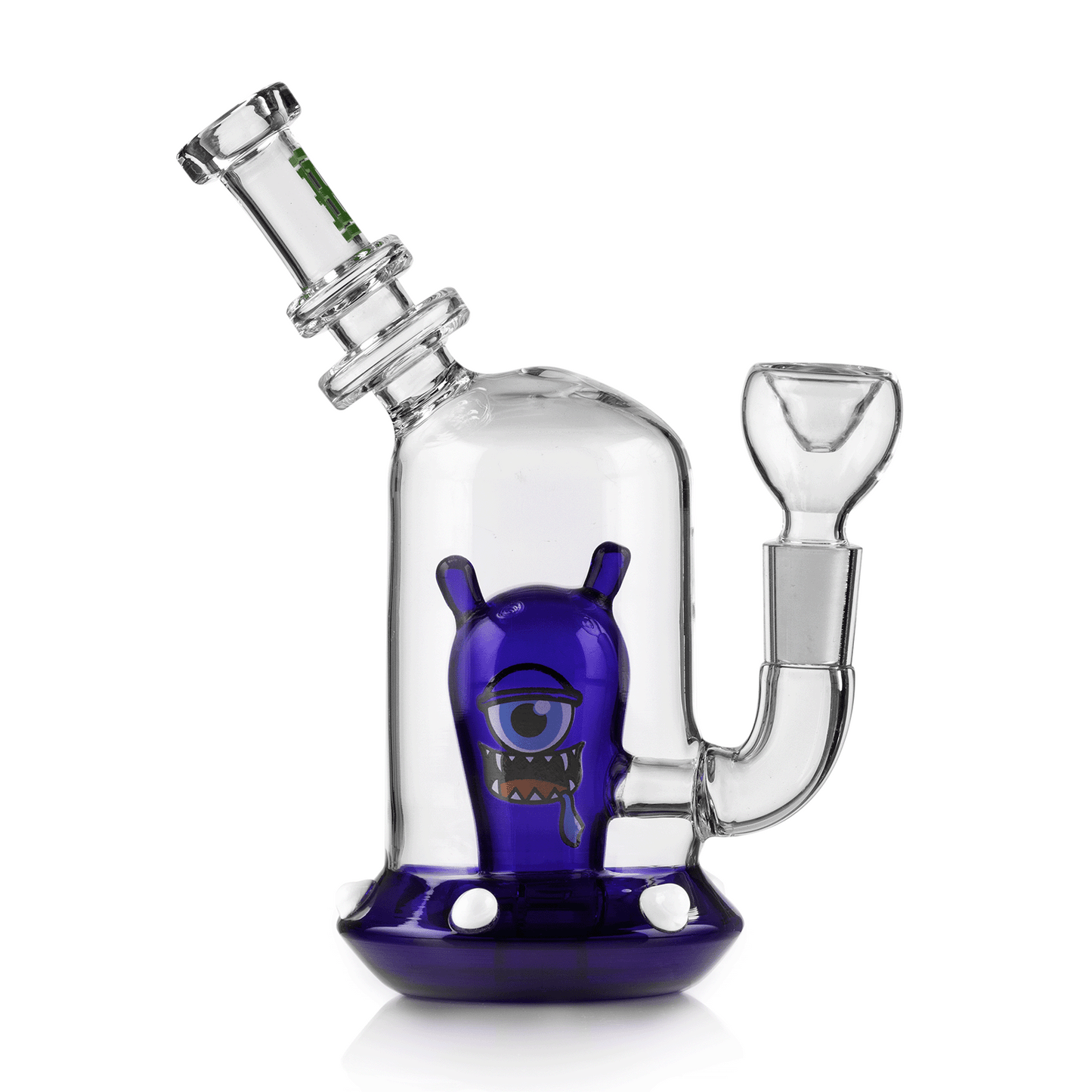 HEMPER Space Monster Bong | 7" Glass Water Pipe with UFO Design