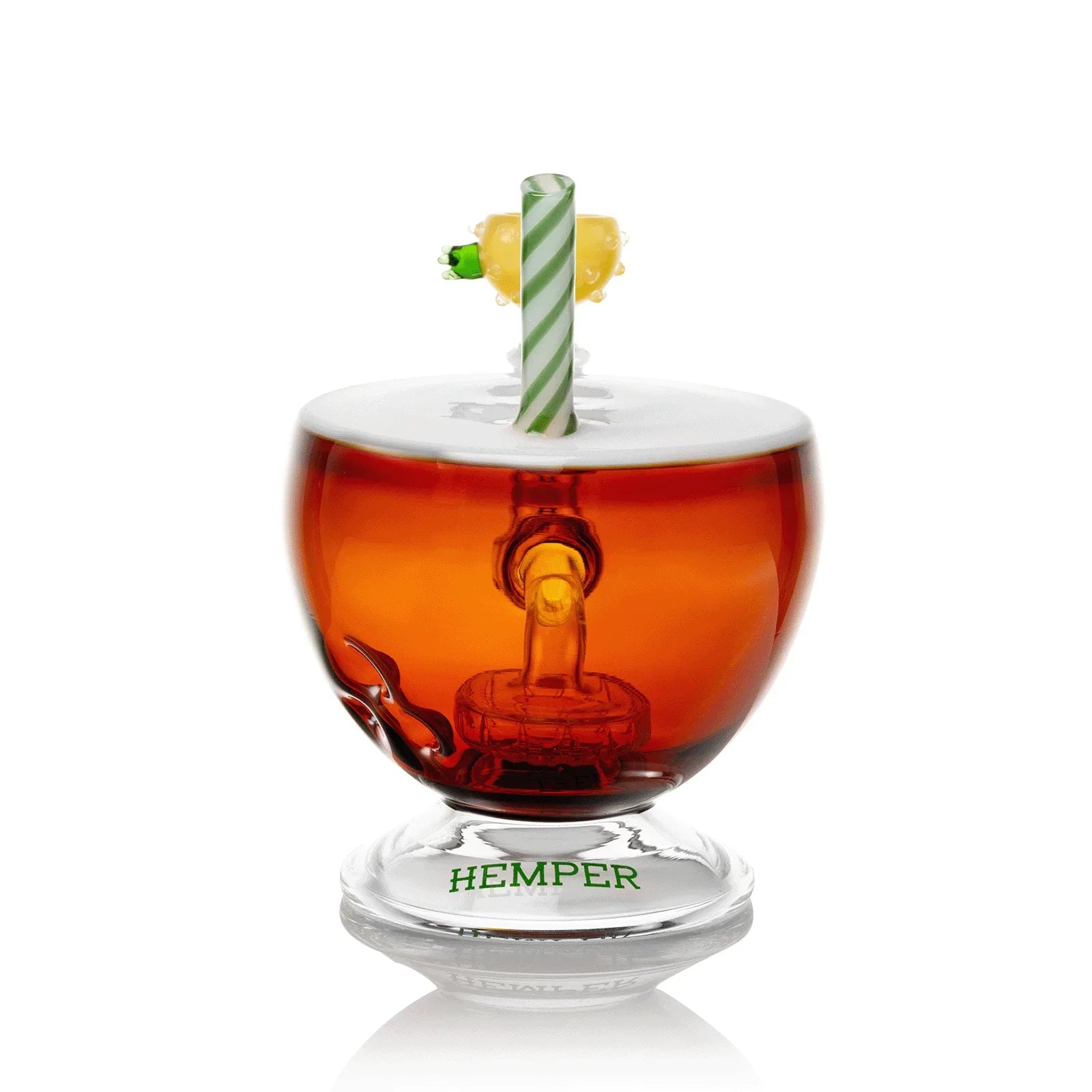 HEMPER Pina Colada XL Bong | 7" Glass Water Pipe | Tropical Pineapple Design - We The People 