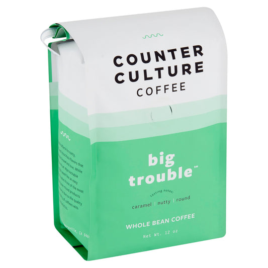 CCC Coffee Big Trouble Medium Roast - Case of 6 (12oz Bags)