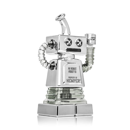 HEMPER Hi-Robot XL Recycler Bong | 8.75" Glass Water Pipe