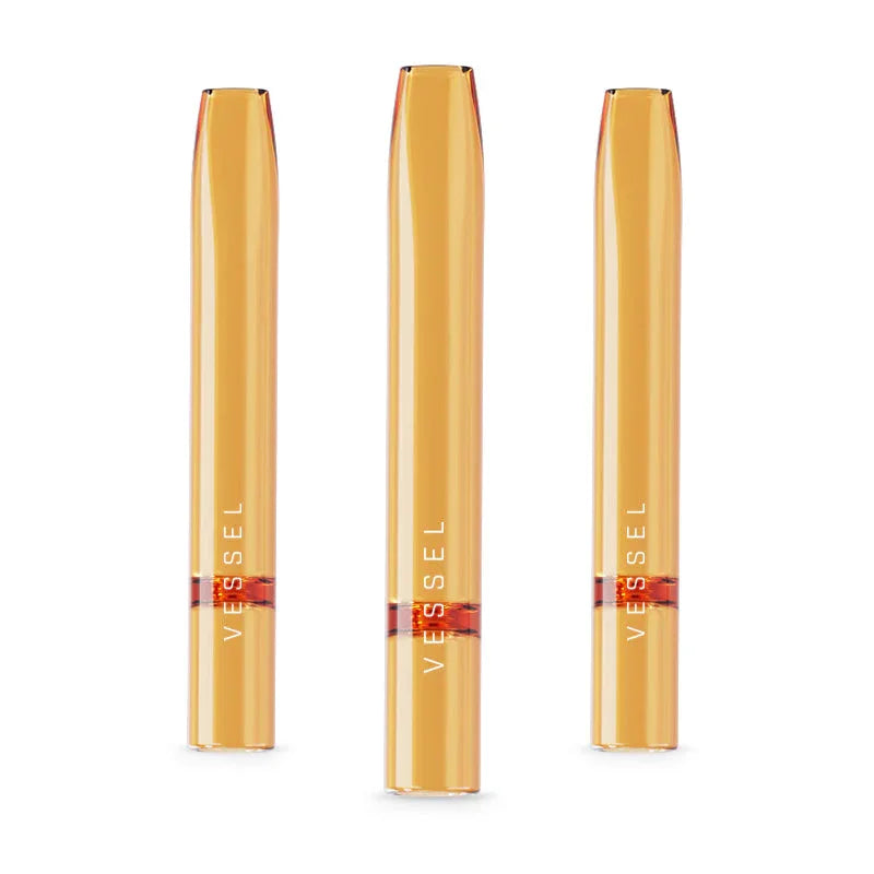 Vessel Air Glass Pip [Amber] - We The People 