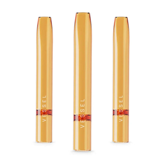 Vessel Air Glass Pip [Amber] - We The People 