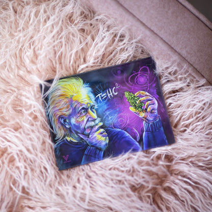 Glass Rolling Tray - Alien Design 5.5x7.5