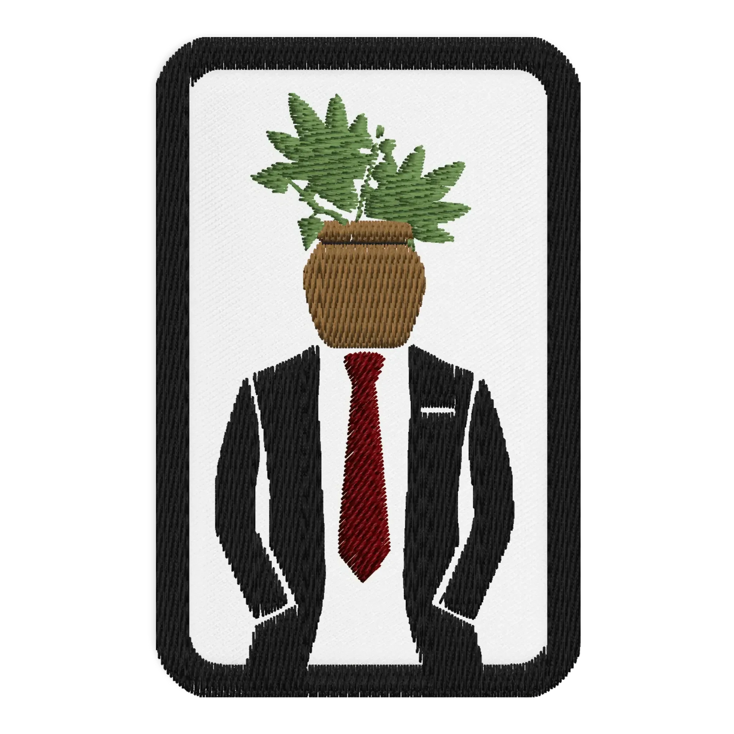 Agent P Patch | Cannabis Pun Embroidered Patch | 3" Tactical - We The People 