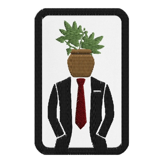 Agent P Patch | Cannabis Pun Embroidered Patch | 3" Tactical - We The People 
