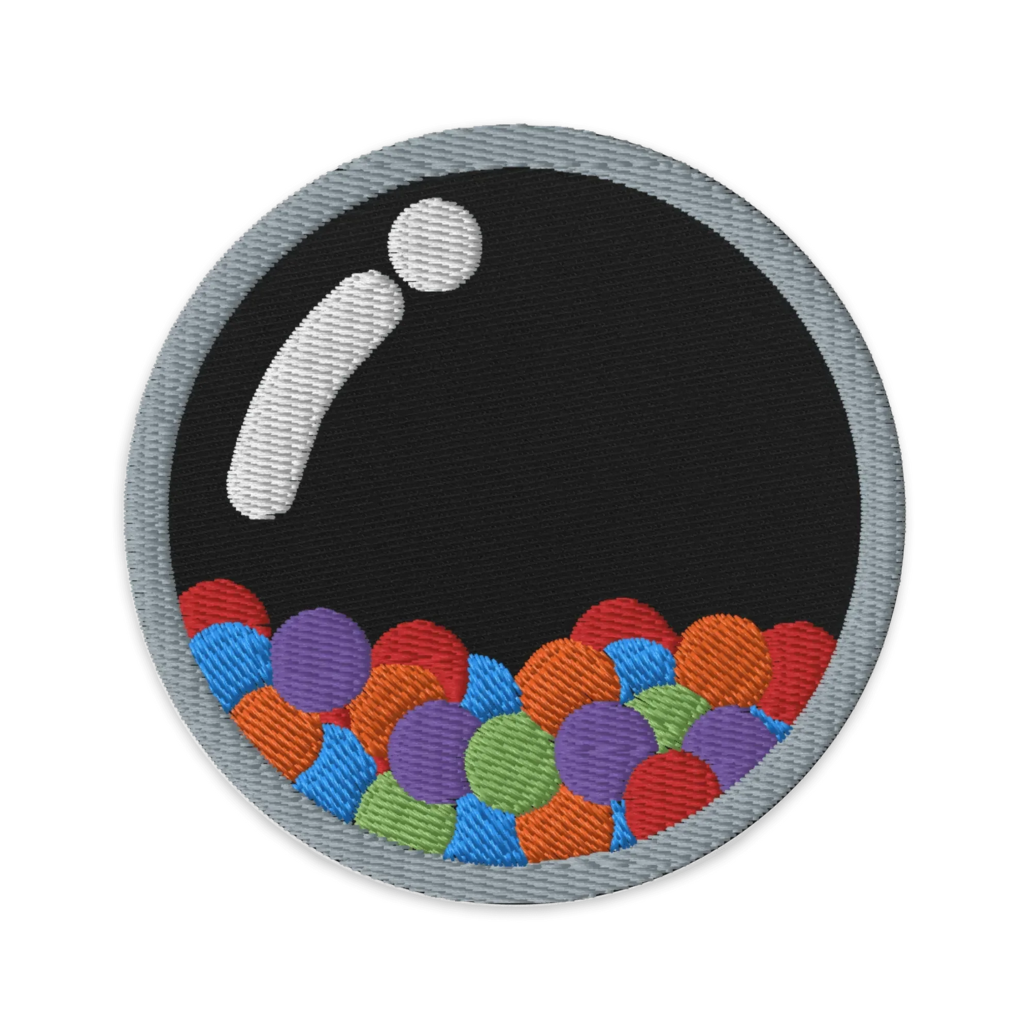 Gumball Machine Patch | Retro Candy Art Patch | 3" Embroidered - We The People 