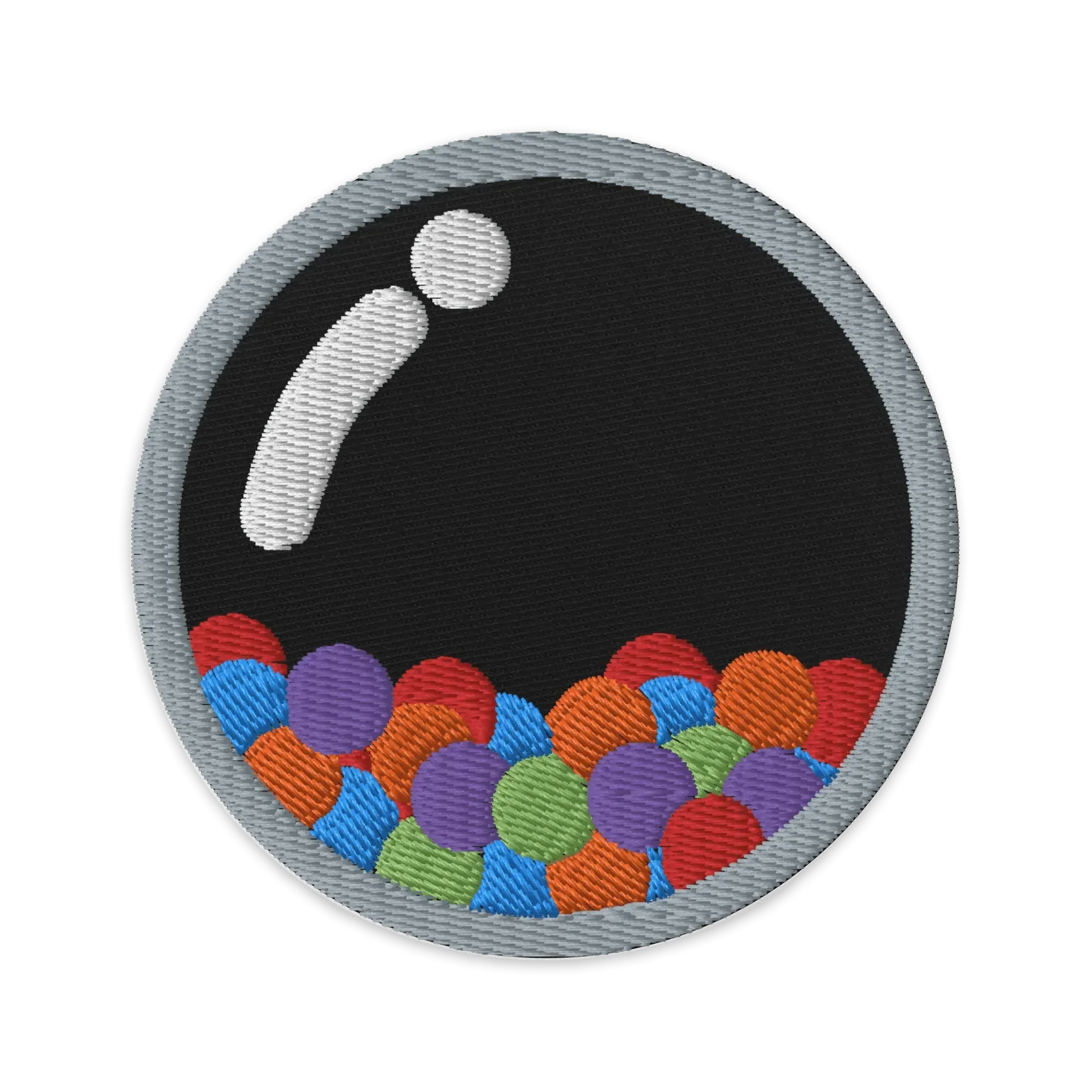 Gumball Machine Patch | Retro Candy Art Patch | 3" Embroidered - We The People 