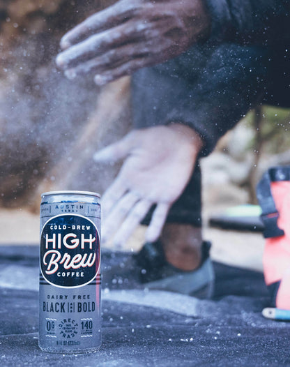 High Brew Black & Bold Dairy-Free Sugar-Free - Case of 12 (8oz Cans)