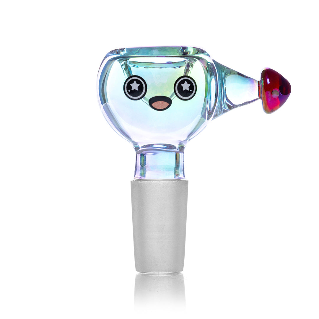 HEMPER Trippy Shroom Bowl | 14mm Male Glass Bowl