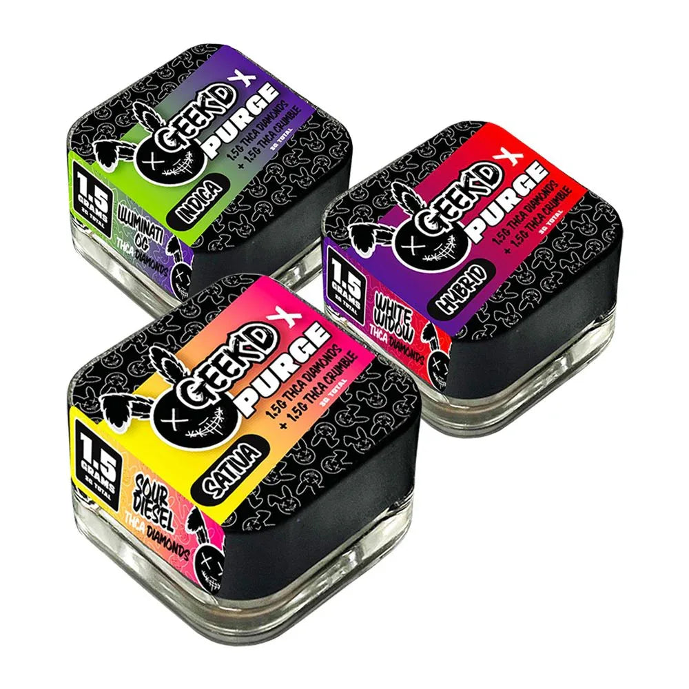 THCA Diamonds & Crumble 2-in-1 Dab Puck - Geek'D x PURGE | 3g - We The People 