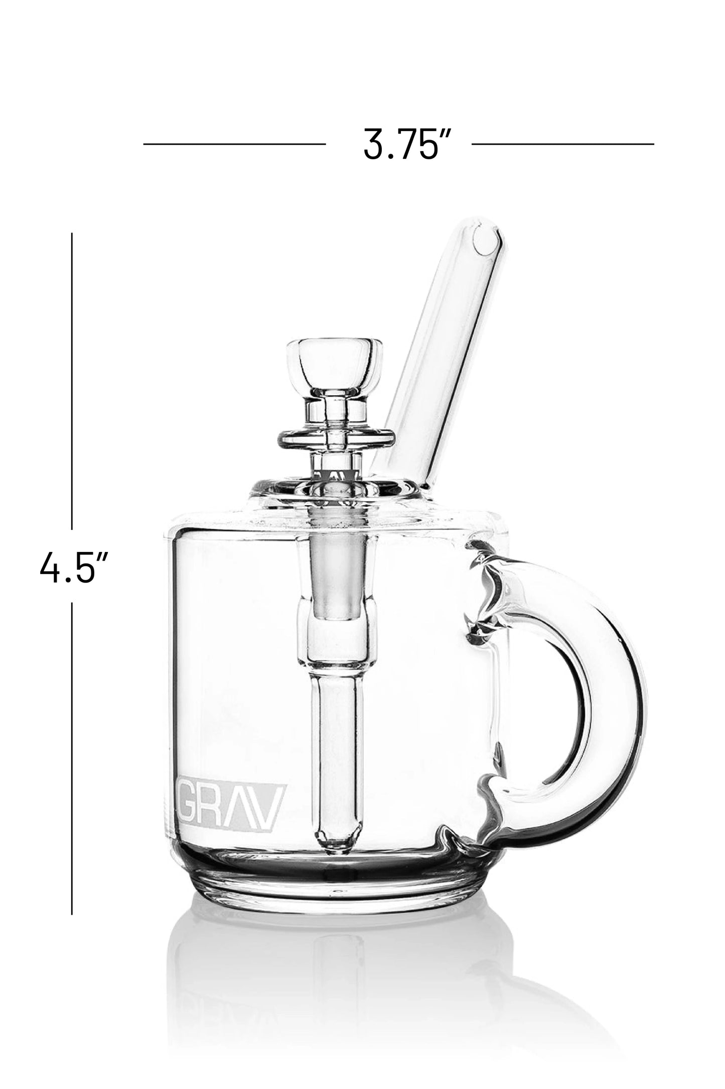 GRAV Coffee Mug Pocket Bubbler - Assorted Colors | Novelty Water Pipe - We The People 