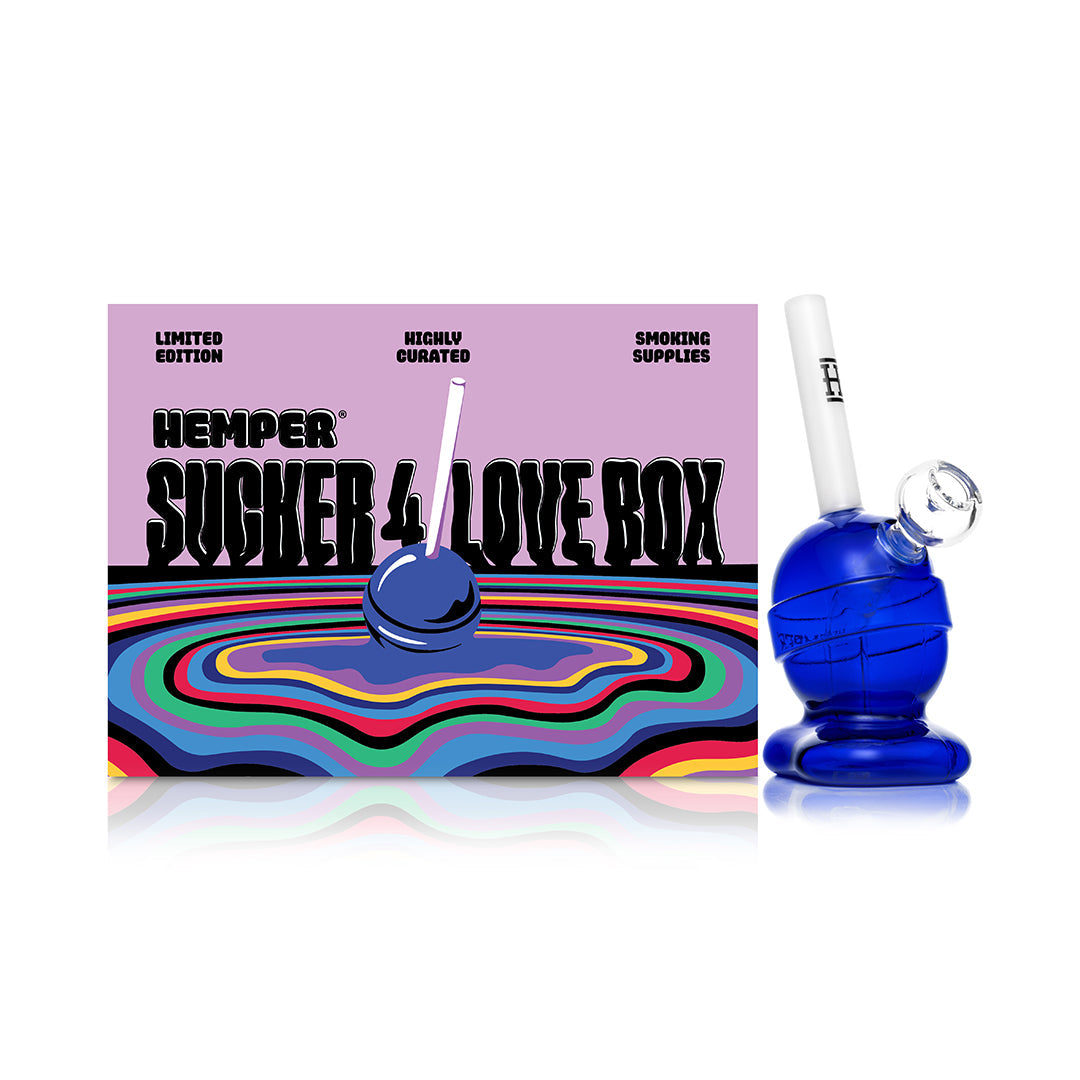 HEMPER Sucker 4 Love Lollipop Bong | 6.7" Glass Water Pipe