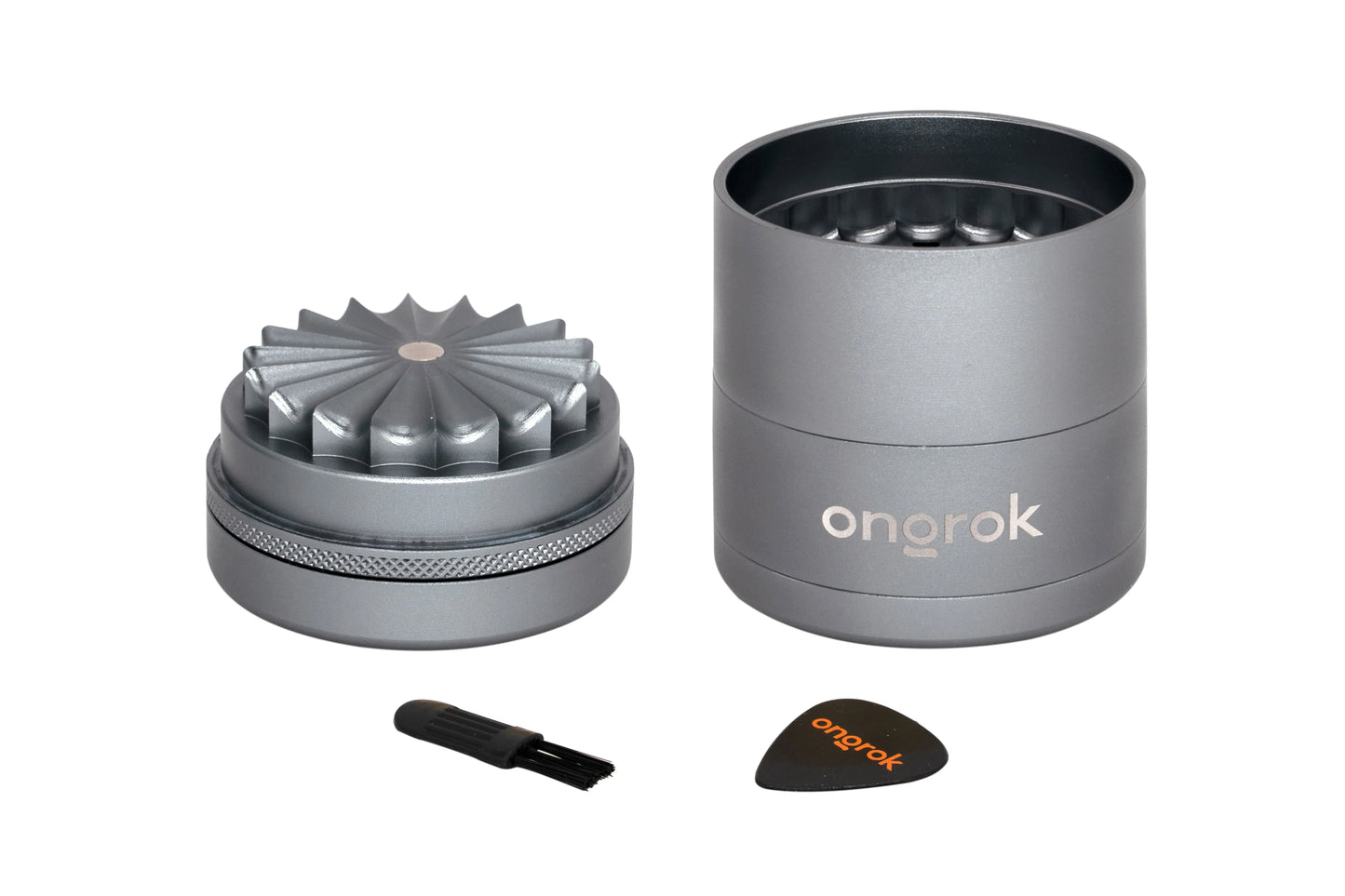 Ongrok Mini 5 Piece Flower Petal Toothless Grinder | 2.2" with Storage Jar - We The People 