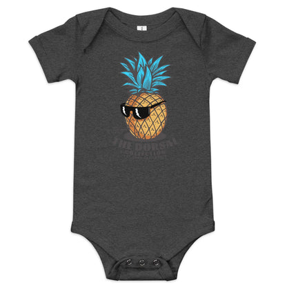 DORSAL Baby Onesie | 100% Cotton Short Sleeve | Surf-Inspired Infant Bodysuit - We The People 