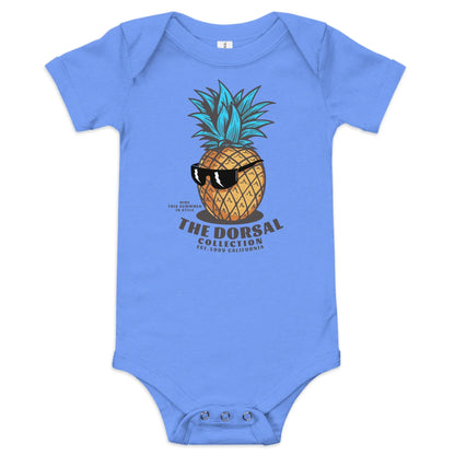 DORSAL Baby Onesie | 100% Cotton Short Sleeve | Surf-Inspired Infant Bodysuit - We The People 