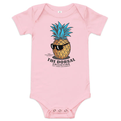 DORSAL Baby Onesie | 100% Cotton Short Sleeve | Surf-Inspired Infant Bodysuit - We The People 