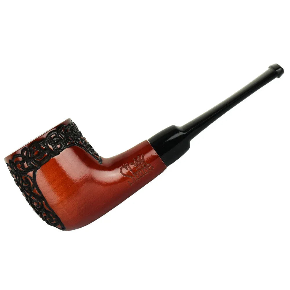 Pulsar Shire Pipes The English | Engraved Billiard Smoking Pipe - We The People 