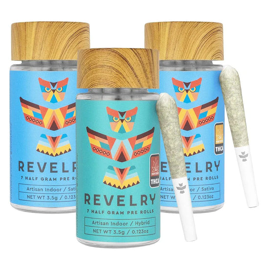 Multiple Strains Premium Indoor THCA Pre-Rolls | 0.5g | 7-Pack - We The People 