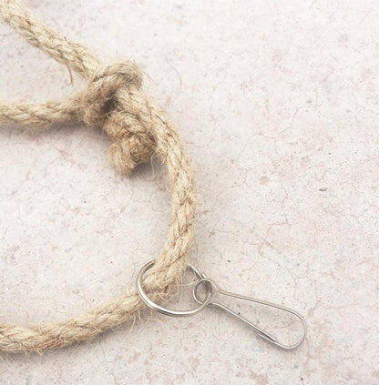 Bird's Nest Hemp Rope Climbing Net for Parrots - We The People 